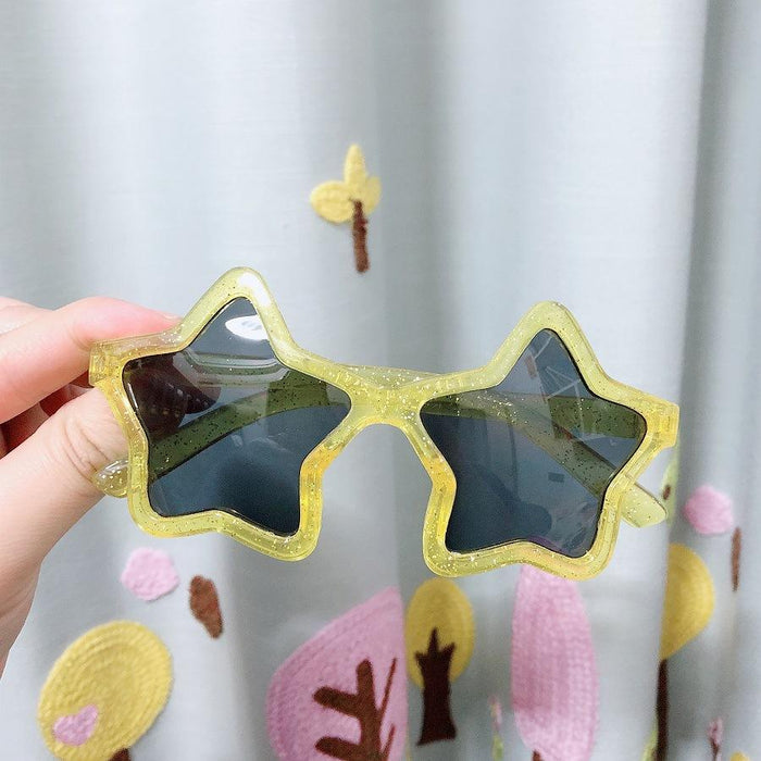 Children's cool Frame Sunglasses five pointed star