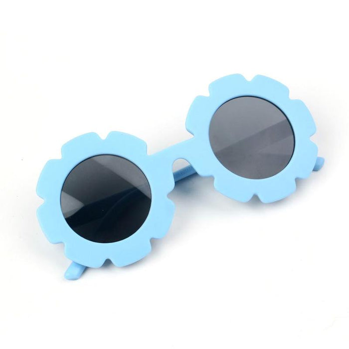 Children's Sunglasses flower glasses UV Scrub