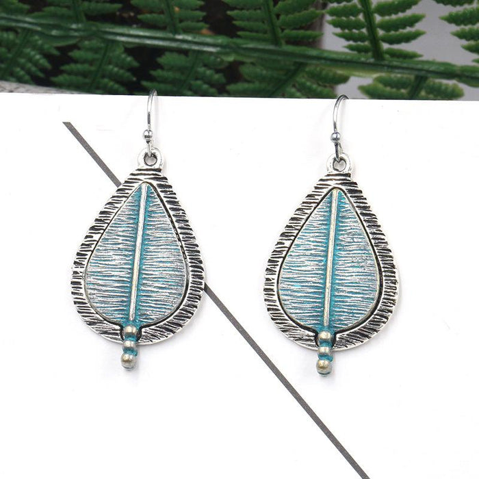 Vintage Fashion Drop Shaped Personalized Multi-layer Alloy Earrings
