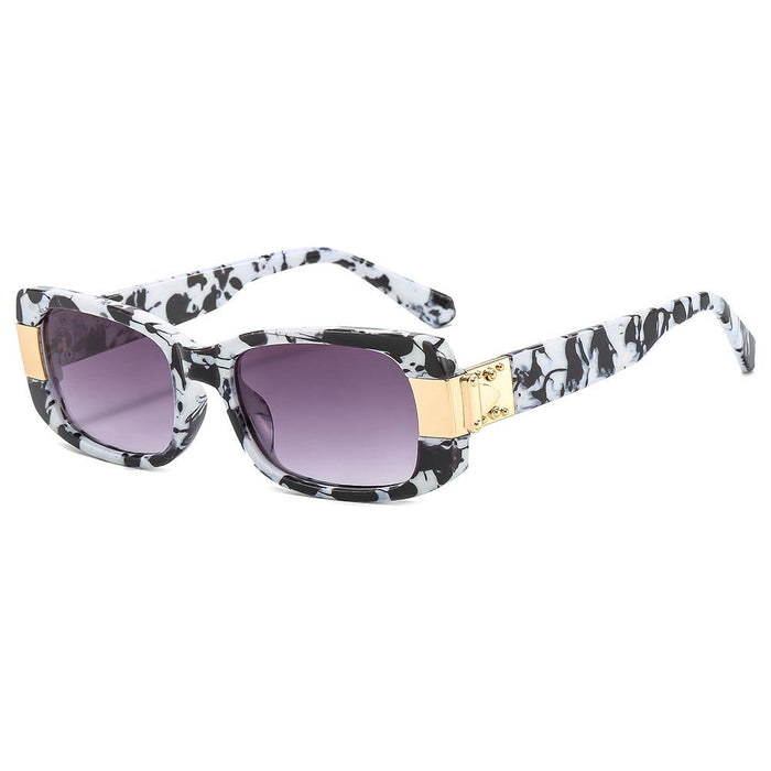 Modern retro square Sunglasses
