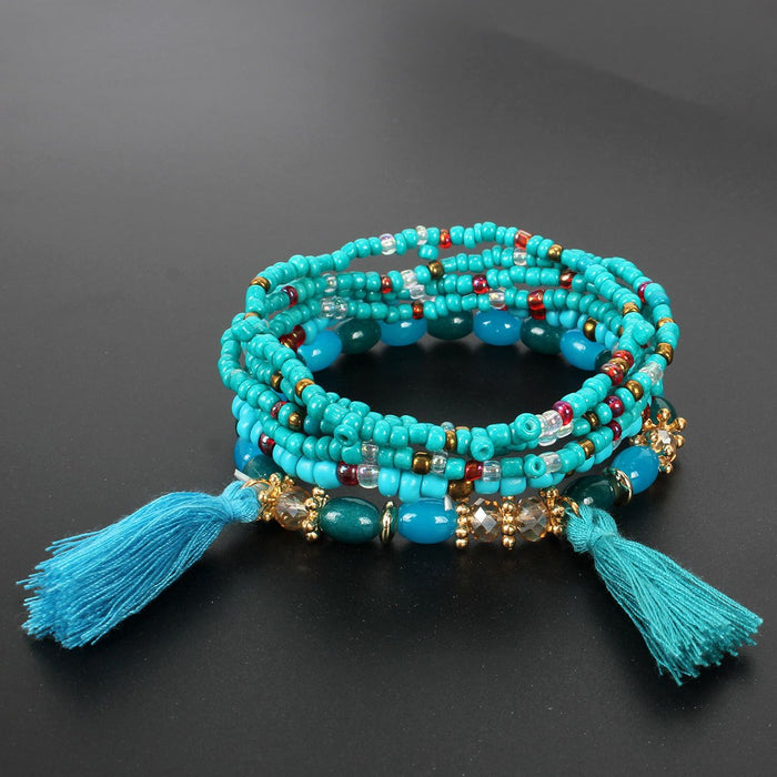 Bohemian Style Multi-layer Tassel Bracelet Accessories
