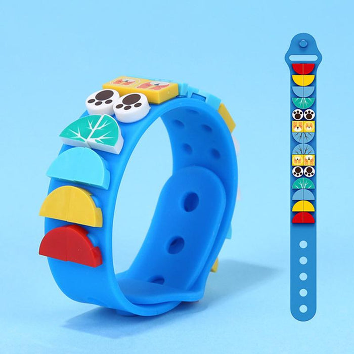 Creative DIY Building Blocks Kids Bracelet Toys For Christmas Gifts