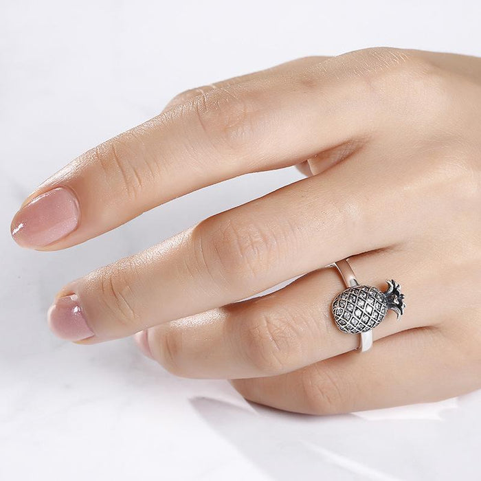 New Fashion Personalized Pineapple Shape Women's Ring