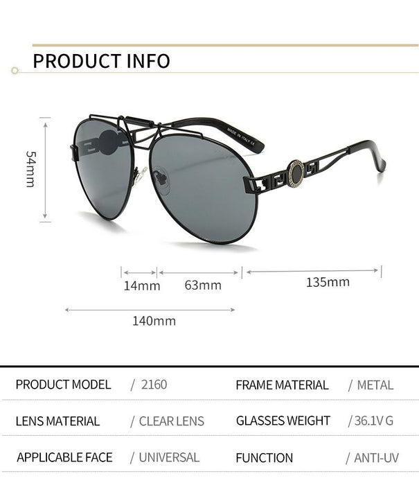 Vintage Metal Sunglasses toad Sunglasses