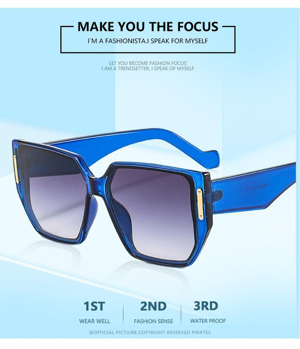 Irregular Sunglasses Retro