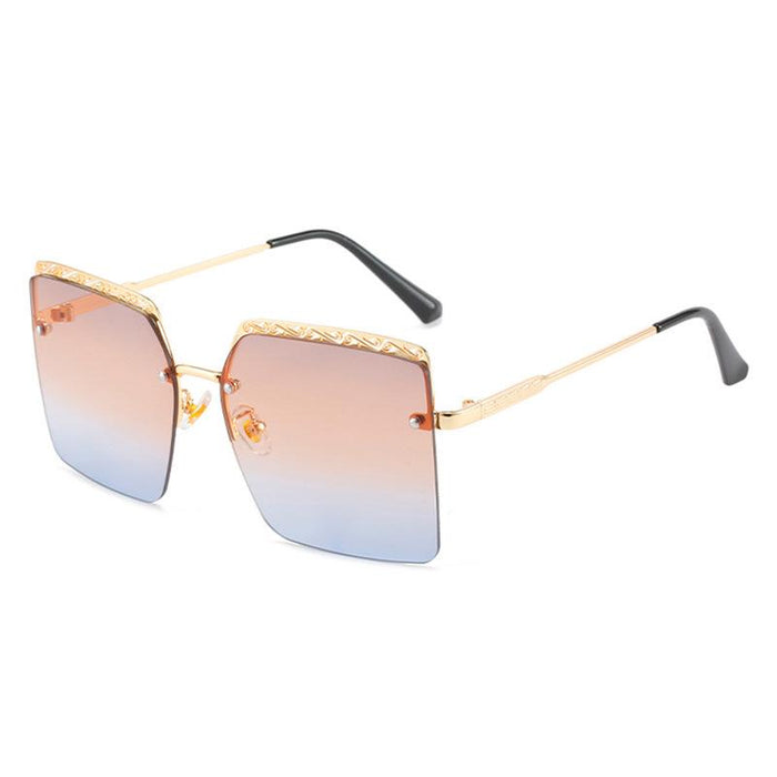 Frameless trimming Sunglasses UV protection