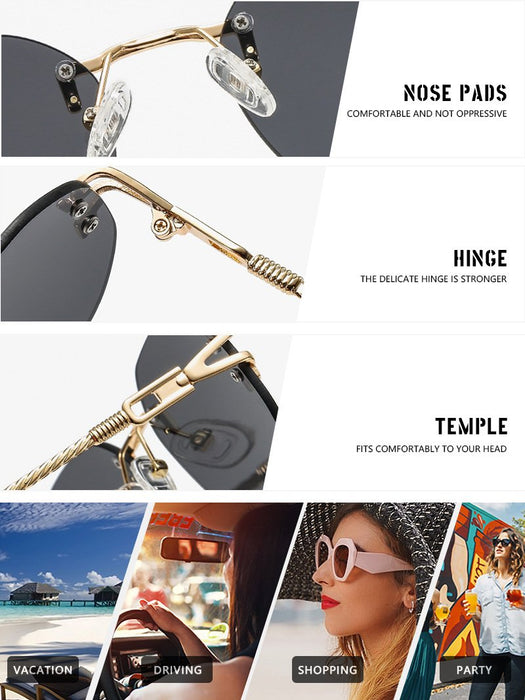 New sunglasses frameless Sunglasses