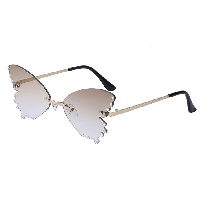 Women's Cool Butterfly Sunglasses With Rhinestone