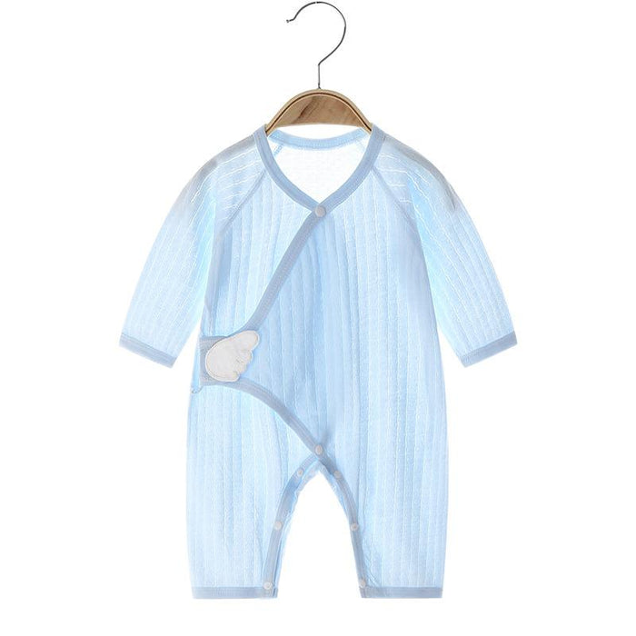 Summer Newborn Angel Wings Cotton Romper