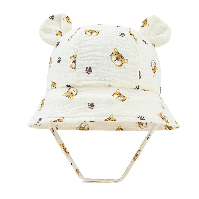 Cotton Sun Hat Children Outdoor Rabbit Ear Beach Caps