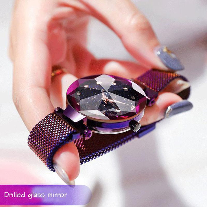 Starry Sky Quartz Women Wristwatch