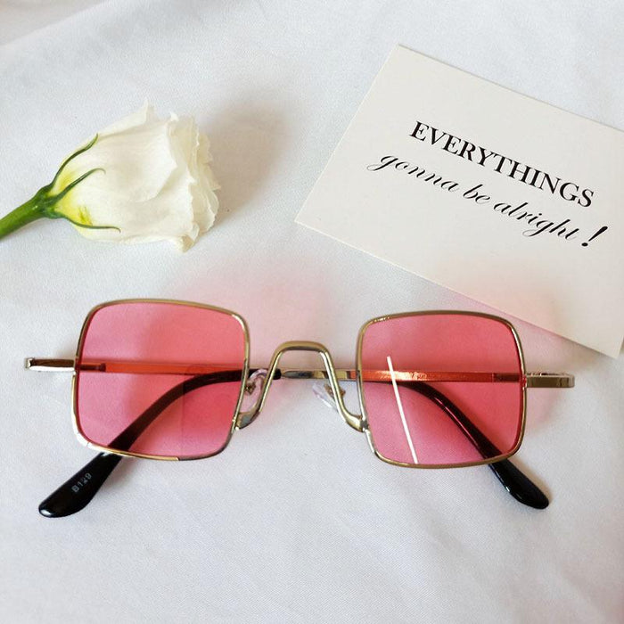 Trendy Children's Retro Square Frame Sunglasses