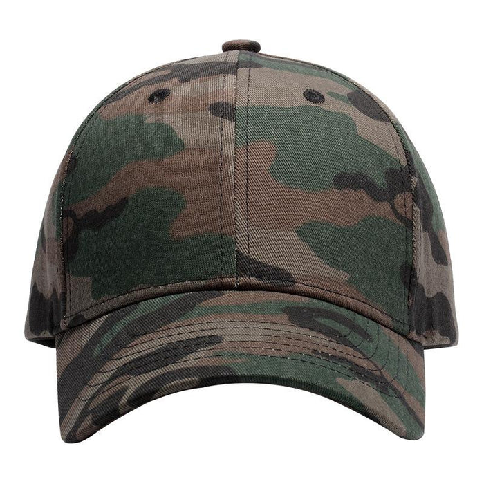 Men's and Women's Simple Curved Cap Camouflage Baseball Cap