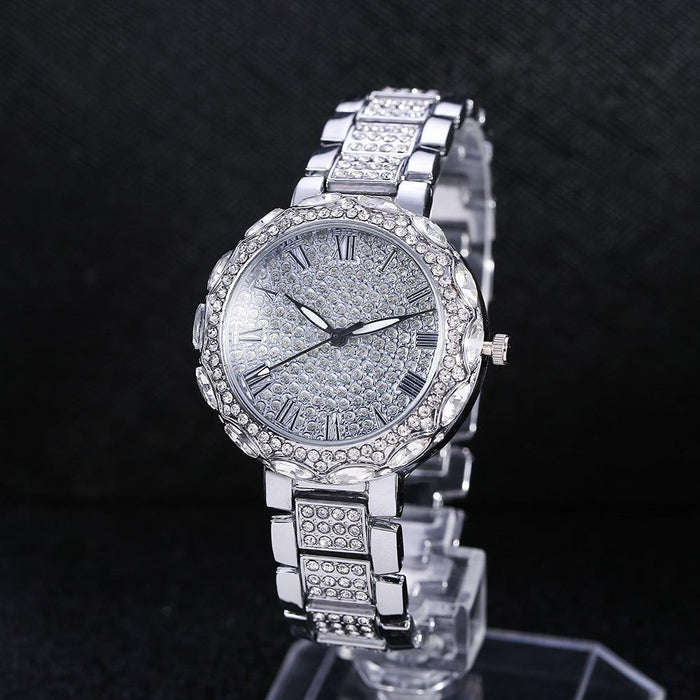 New Stainless Steel Women Wristwatch Quartz Fashion Casual Clock LLZ20814