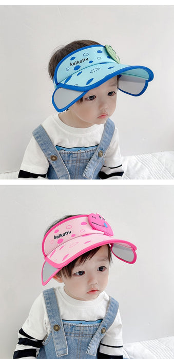 Summer Flapper Wide-brimmed Children's Cartoon Dinosaur Empty Top Hat