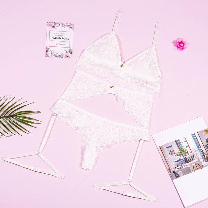Spring/Summer Sexy Lingerie Ladies Lace Underwear Set