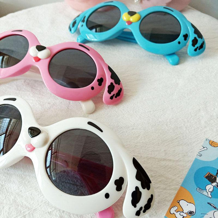 Cartoon Cute Dog Silicone Children's Sunglasses