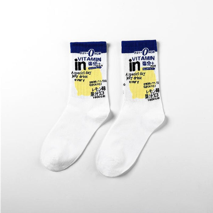 Cotton Hip-hop Men Socks