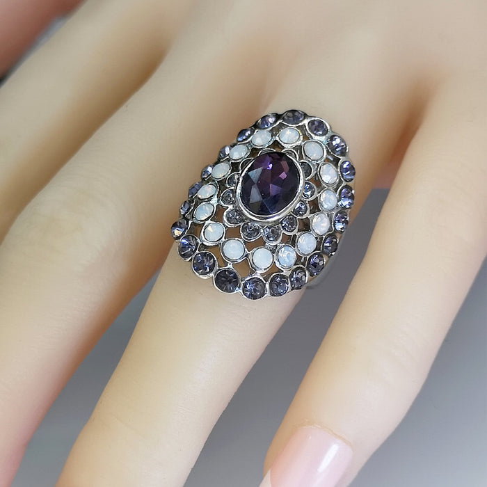 Fashion Multi Color Ring Female Personality Ring