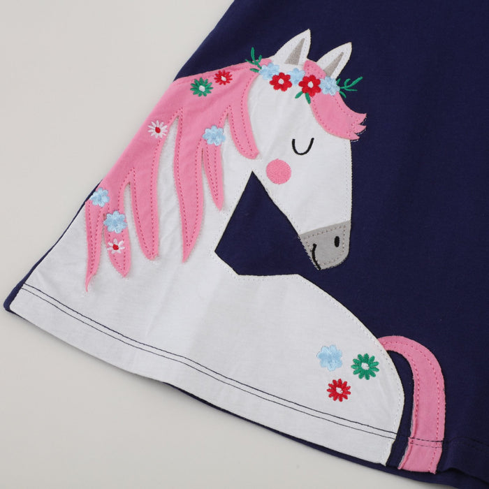 Lapel princess skirt lovely children's skirt