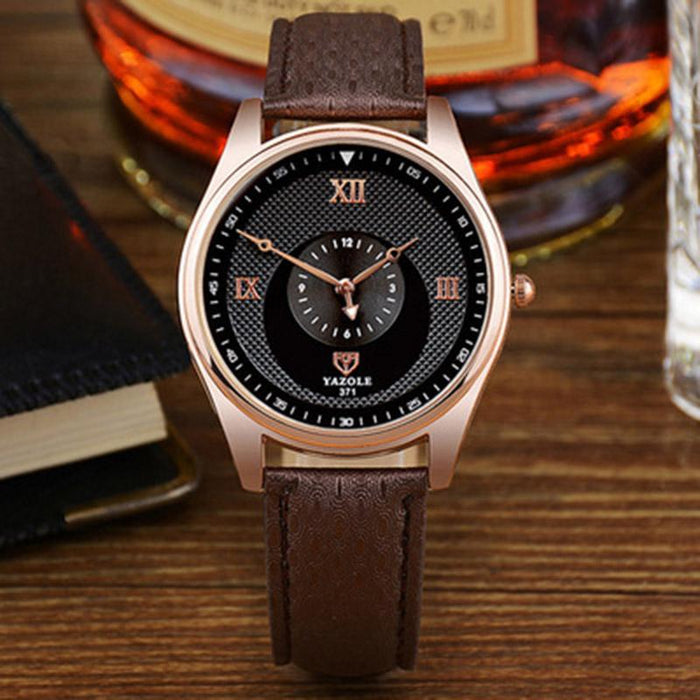 Yazole Wrist Watch Men Wristwatch Male Clock Hodinky Quartz-watch Sport Watch