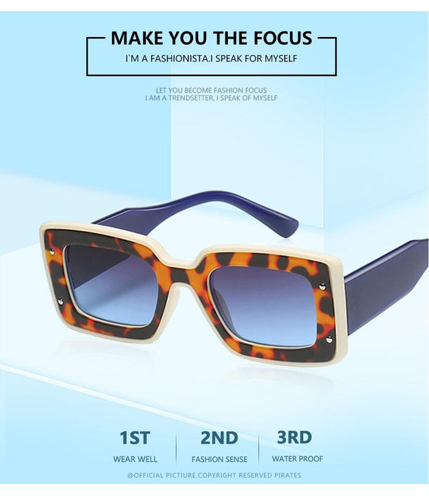 Personalized contrast box Sunglasses