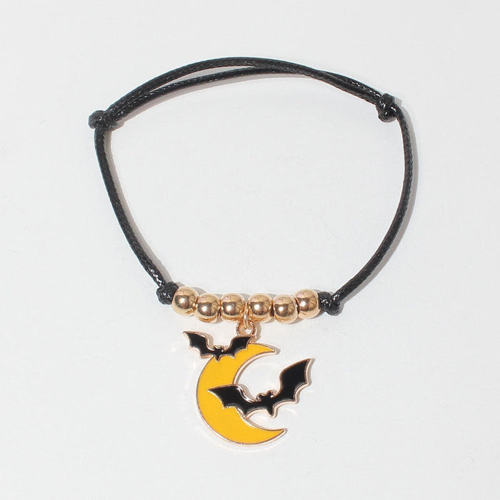 Fashion Personality Halloween Pumpkin Pendant Women's Bracelet