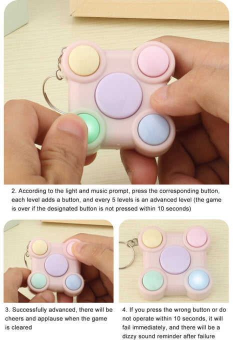 Children's educational game machine toy flash memory training
