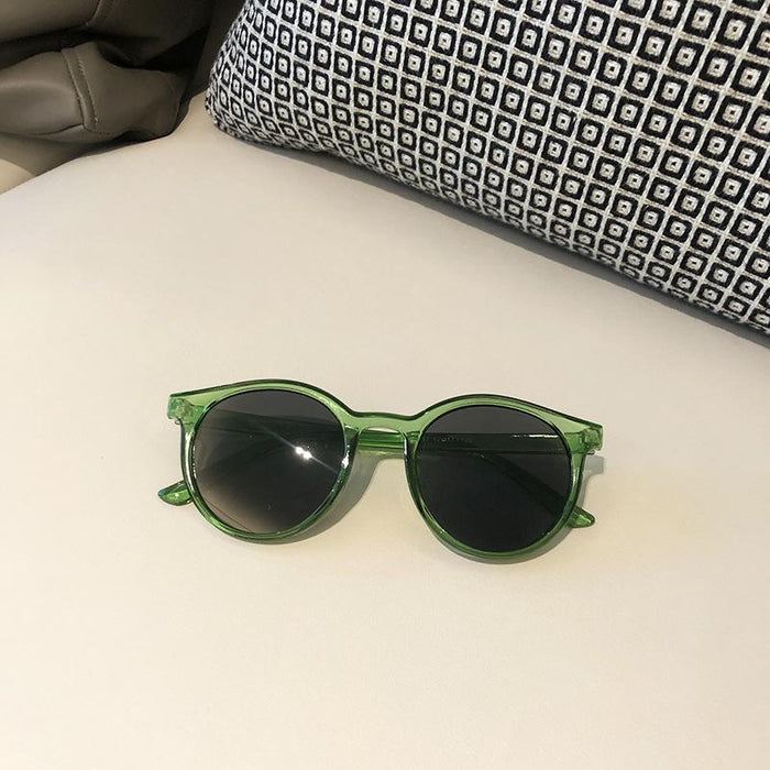 Retro Lovely Round Frame Children's Cartoon Sunglasses