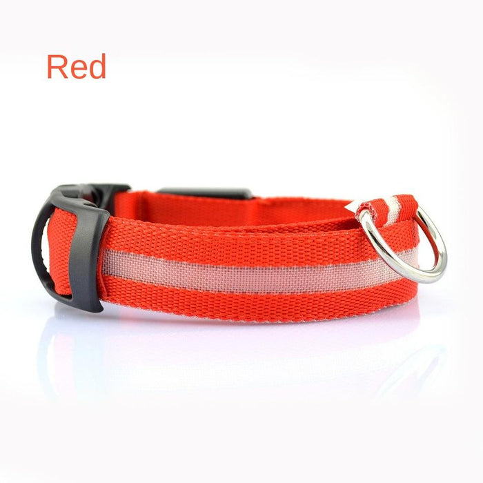 Pet Dog LED USB Rechargeable Collar