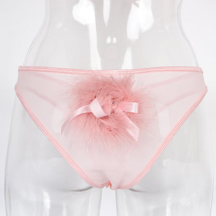 Summer Women's Mesh Lingerie Sexy Underwear Two-piece Set