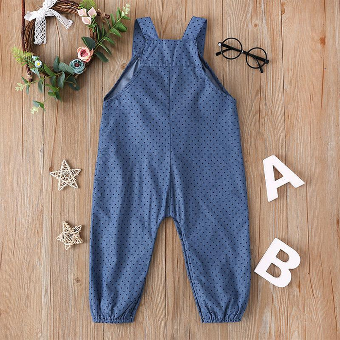 Kids Fashion Suspenders Jumpsuit