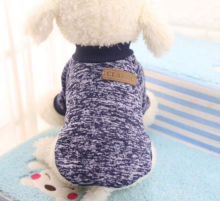 Puppy Clothes Soft Pet Dog Sweaters Dog Winter Chihuahua Clothes