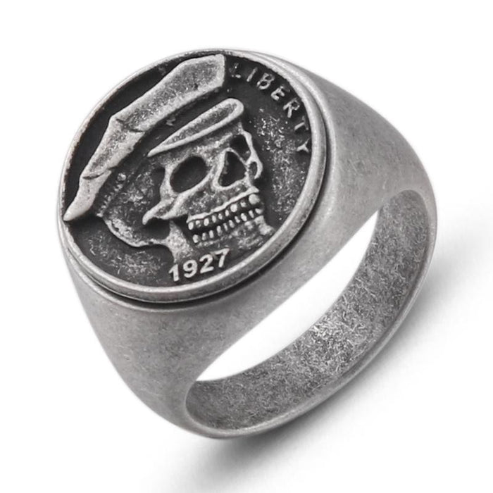 Fashion Warlord Skull Ring