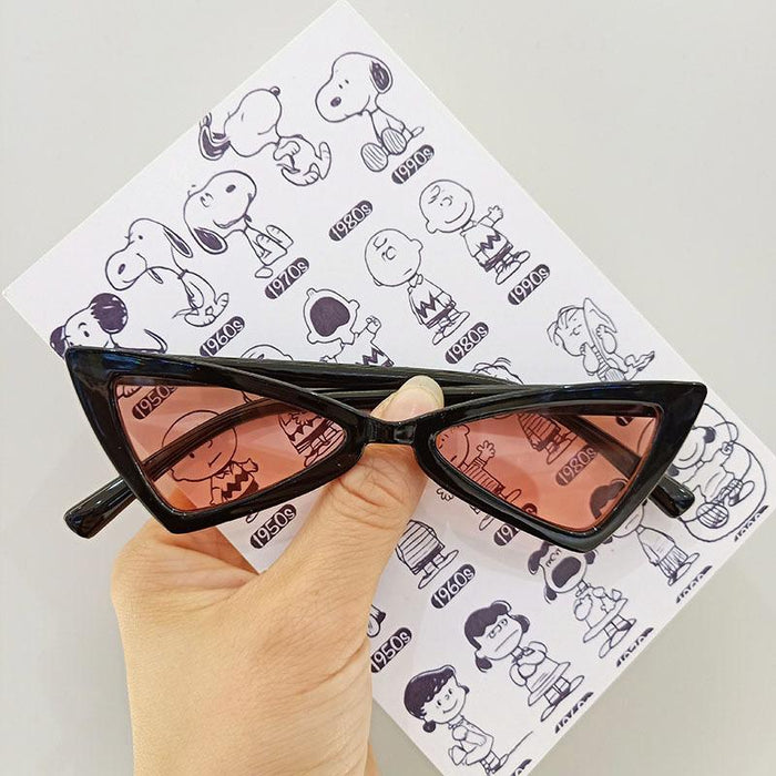 Retro Trend Triangle Frame Children's Sunglasses