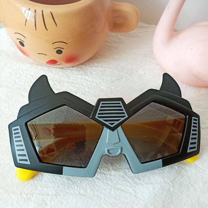 Silicone Cartoon Funny Children's Polarized Sunglasses