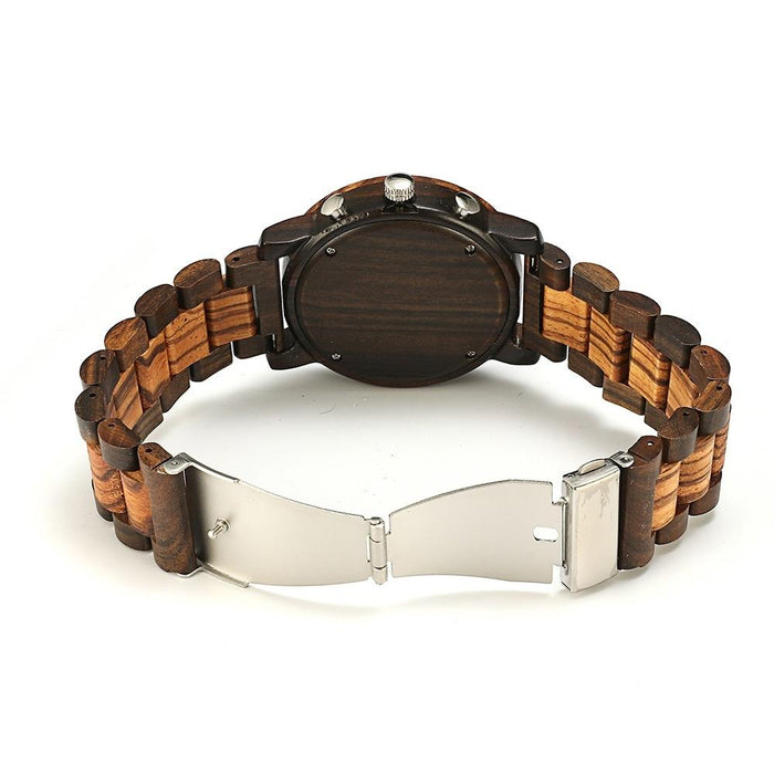 New Steel Room Men's Fashion Retro Multifunctional Quartz Watch