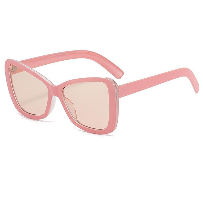 Cat's Eye Sunglasses contrast color trend Sunglasses