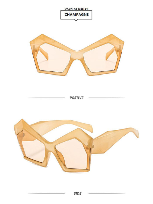 Trendy sunglasses, avant-garde Sunglasses
