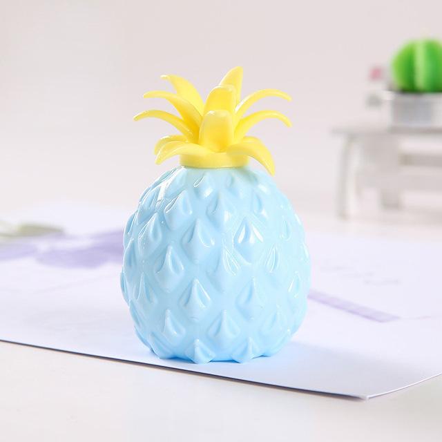 New Cheap Flour Pineapple Relief Stress Balls Fidget Toys Squeeze Fruit Anti Stress Decompression for Kids Antistress Children