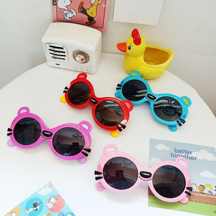 Happy Bear Silicone Polarized UV Proof Children's Sunglasses