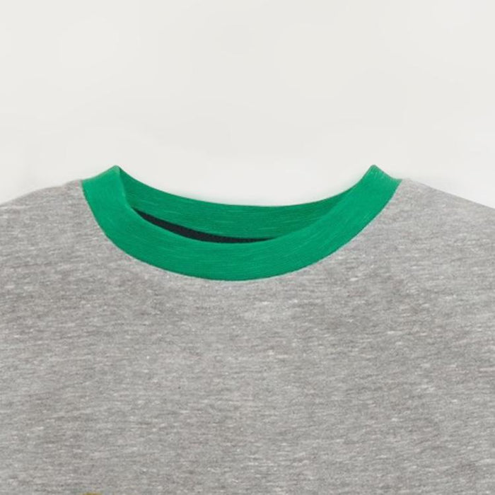 Children's printed round neck boys' top
