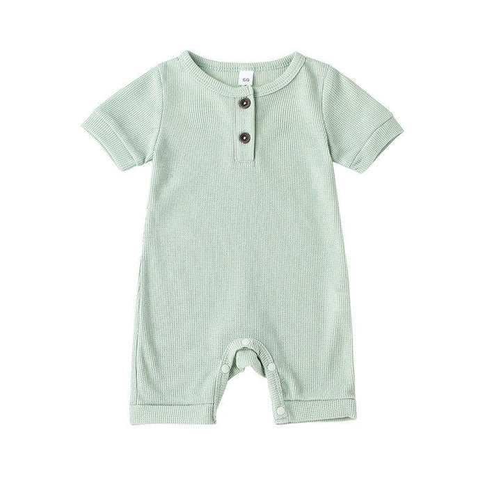 Multicolor Infant Short Sleeve Jumpsuit