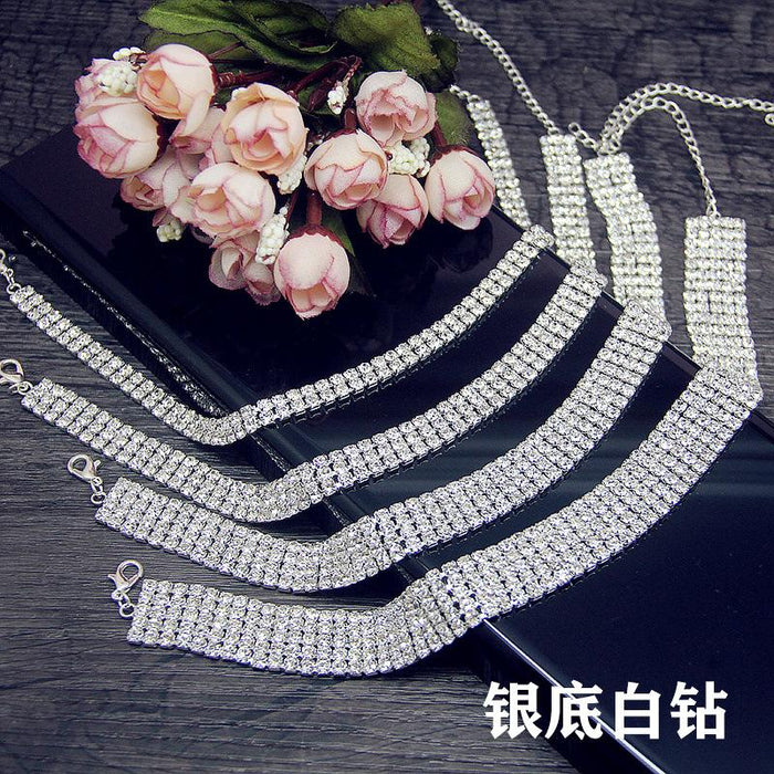 New Fashion Rhinestone Women's Necklace Accessories
