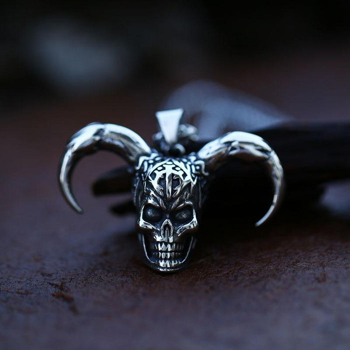 Stainless Steel Sheep Skull Jewelry (Only Pendant, No Necklaces)