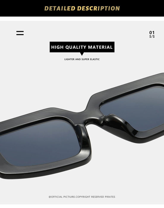 T-box Sunglasses stripe RETRO SUNGLASSES
