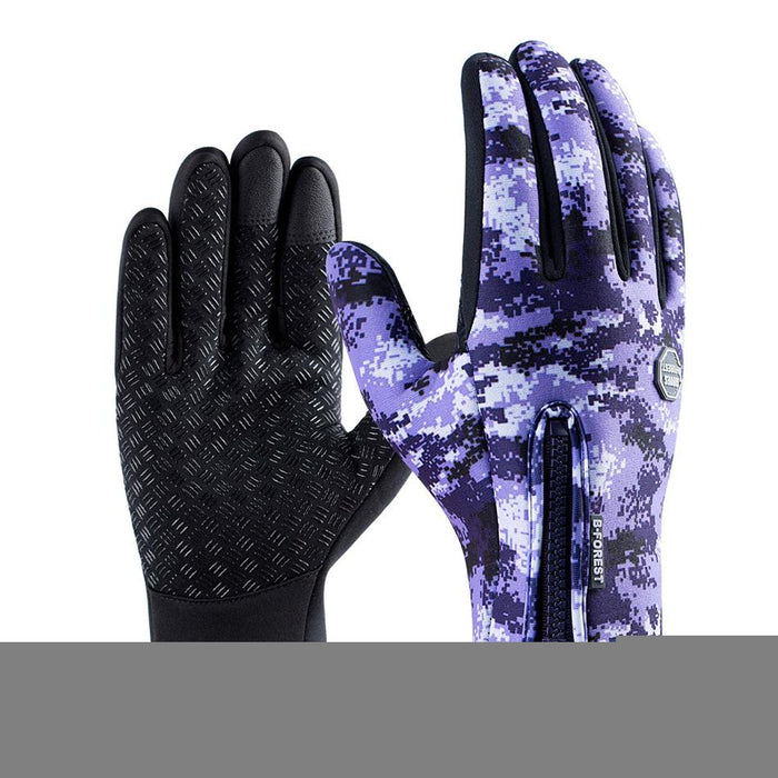 Winter Cycling Warm Touchscreen Full Finger Glove