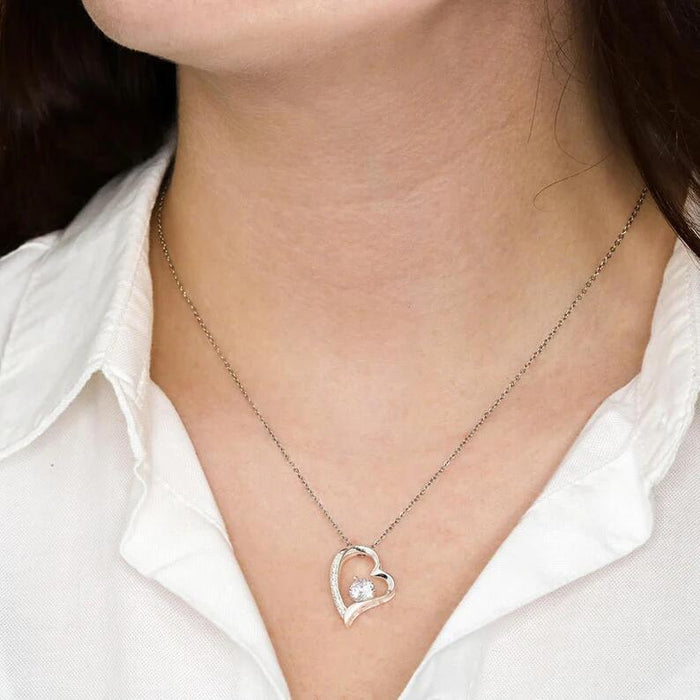 Women's Simple Love Heart Necklace