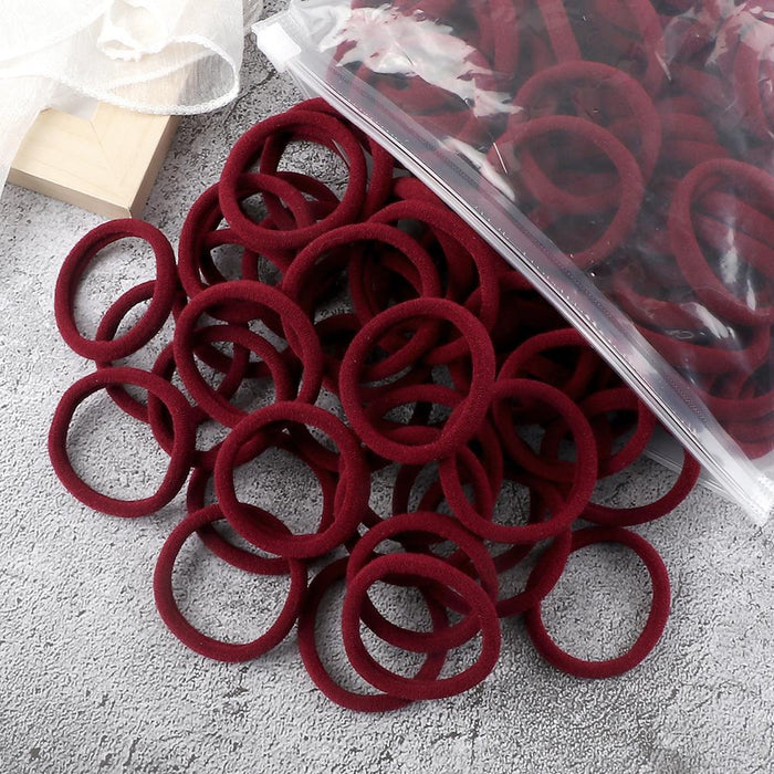 50PCS/Set Women Girls Basic Hair Bands