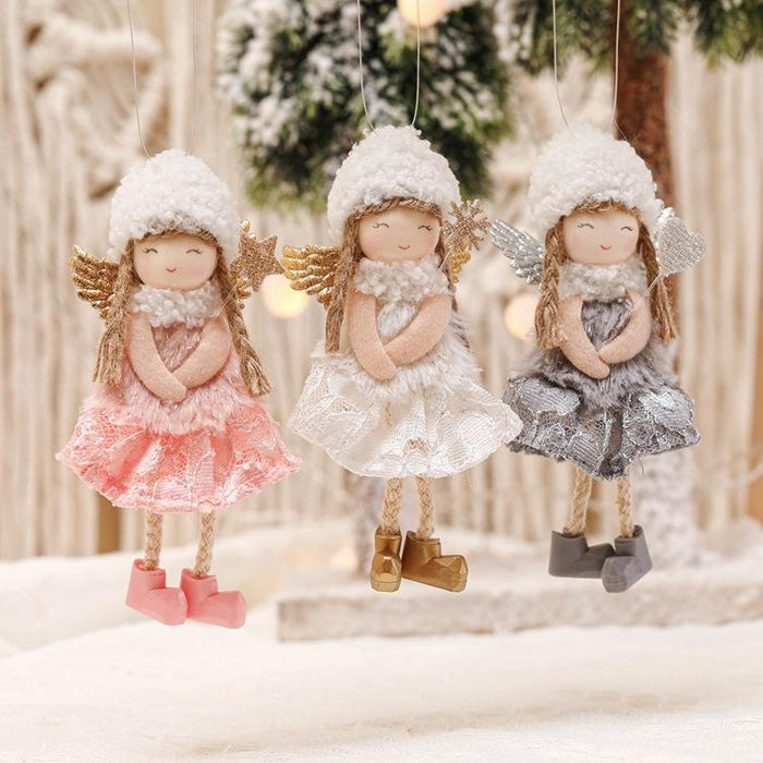 Angel Doll Christmas Tree Ornaments Home Decorations